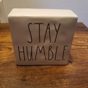 Rae Dunn Ceramic Block
